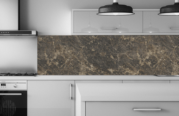 Кухонный фартук на стену "Скиф" 800x600 мм. Цвет - Королевский опал ...