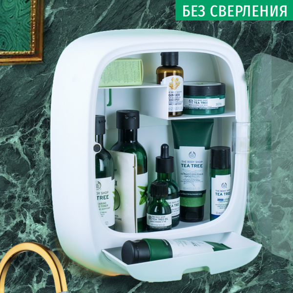 Органайзер в ванную для косметики, кремов, флаконов, шампуней / Шкаф ...