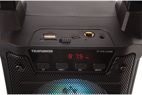 Беспроводная колонка Telefunken TF-PS1229B(ЧЕРНЫЙ) - купить по ...