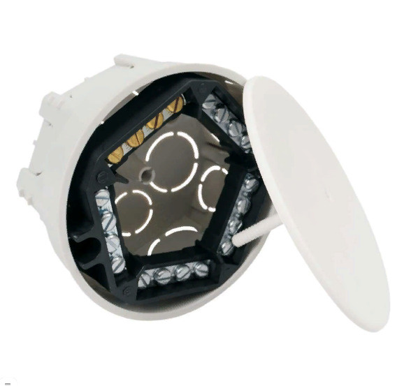 Распределительная коробка с клеммником для твердых стен скрытый монтаж ...