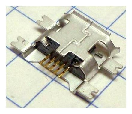 Разъем USB-микро 02 гнездо - купить с доставкой по выгодным ценам в ...