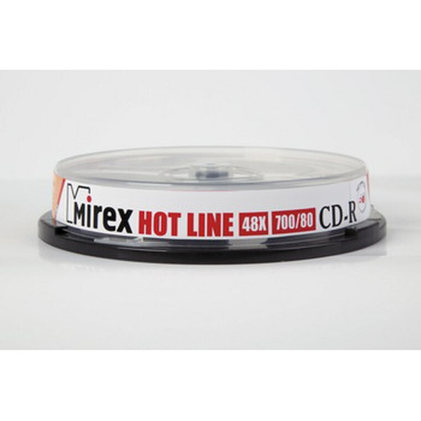 Mirex Диск для записи CD-R, 700 МБ, 10 шт купить на OZON по низкой цене ...