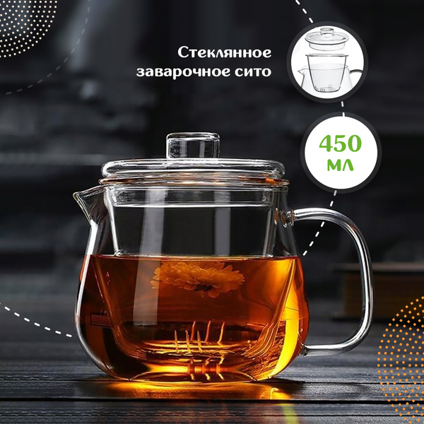 Чайник заварочный ЧайЧай "заварочные чайники", 500 мл - купить с ...
