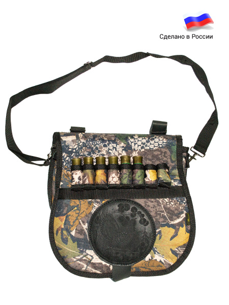 Ягдташ для охоты с патронташем на 16 патронов К-12 ХСН лес - купить с ...
