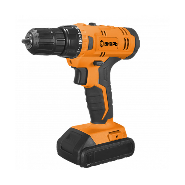 Дрель-шуруповерт Вихрь ДА-20Л-2К_341020 озон, От аккумулятора - купить ...