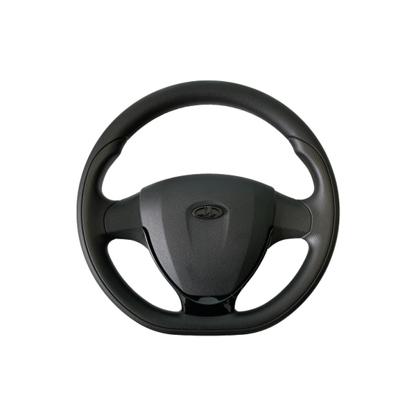 Руль со скосом, в стиле Приора 2,Для Лада Приора 1,Lada Priora 1 Black ...