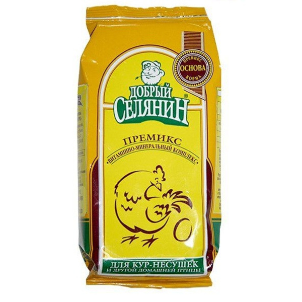 Премикс Добрый Селянин для кур-несушек комплект 2 упаковки - купить с ...