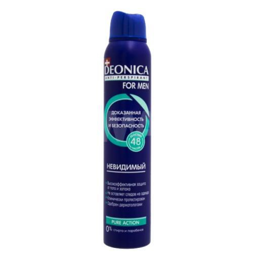 Антиперспирант-спрей Deonica for Men Невидимый 200 мл - купить с ...