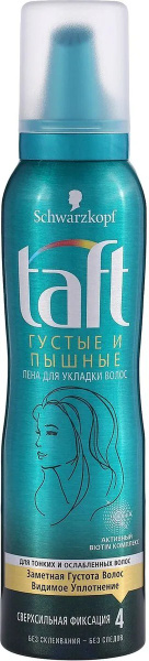 ТАФТ Пенка для волос, 150 мл - купить с доставкой по выгодным ценам в ...