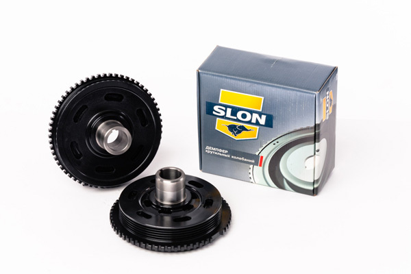 Шкив коленвала ВАЗ 2123 демпфер Slon, 2123-1005058-01 (1шт.) - SLON арт ...