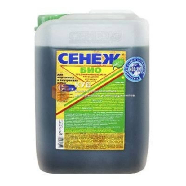 Строительный антисептик Сенеж Трудновымываемый - купить по выгодной ...