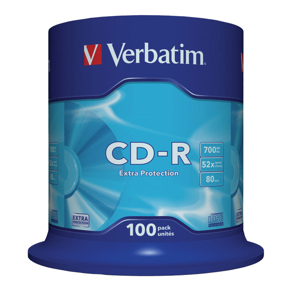 Verbatim Диск для записи CD-R - купить с доставкой по выгодным ценам в ...