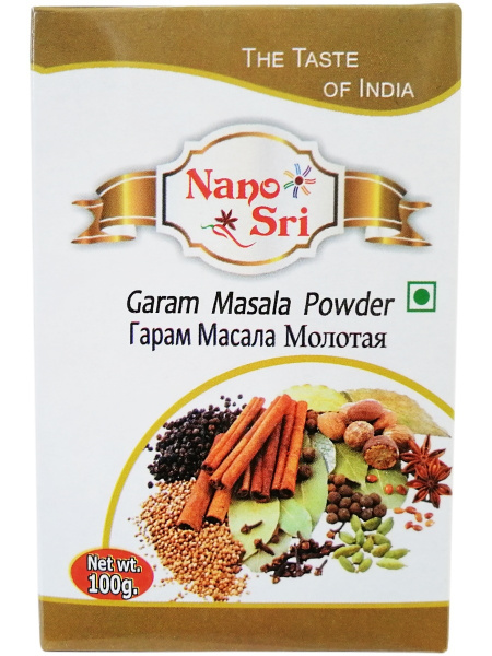 Приправа Гарам масала (Garam Masala) Nano Sri, 100 г - купить с ...