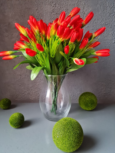 Купить Крокусы красно-желтые по выгодной цене в интернет-магазине OZON ...