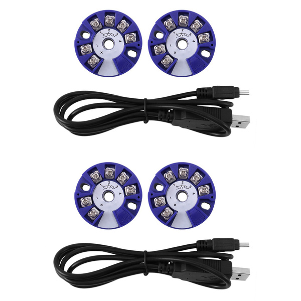 2 программируемых термопары RTD PT100 в преобразователь 4-20 мА TC ...