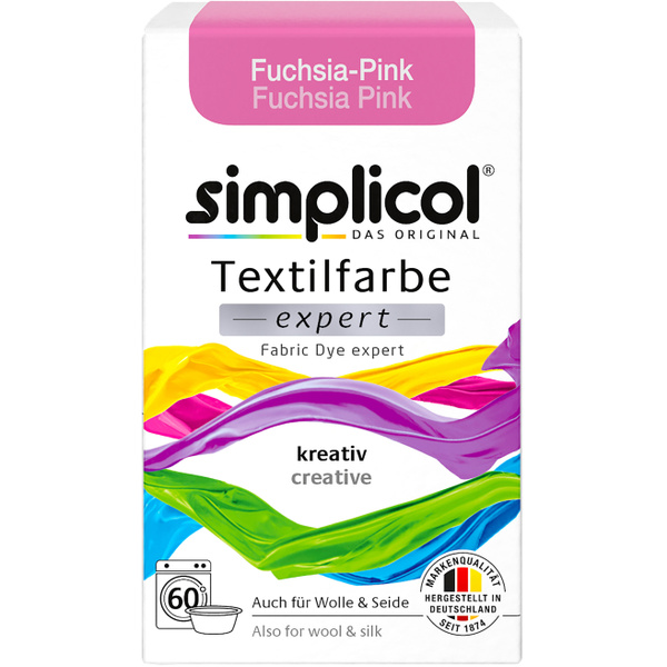Simplicol Expert, РОЗОВАЯ, краска для одежды, джинсов, текстиля, тканей ...