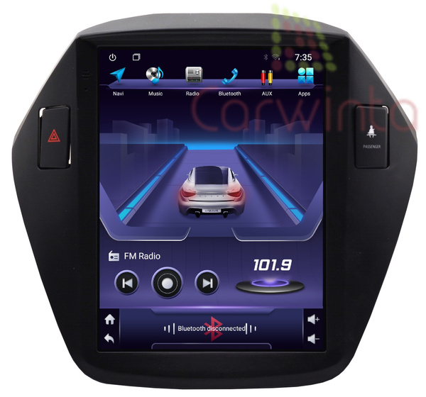 Магнитола Hyundai ix35, Tucson 2009 - 2015/9.7 дюймов/GPS/Android 10/4 ...
