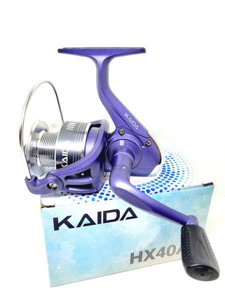Катушка KAIDA Tackleshop HX20A, Безынерционная, 4000, Передний фрикцион ...
