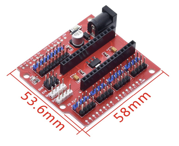 Плата расширения Arduino Nano Shield - купить с доставкой по выгодным ...