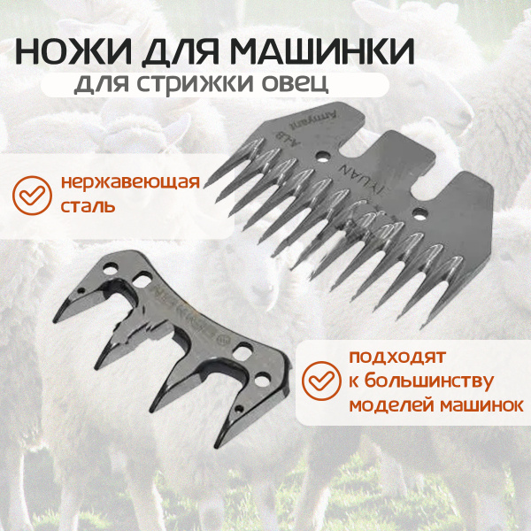 Ножи для машинки для стрижки овец М-500 - купить с доставкой по ...