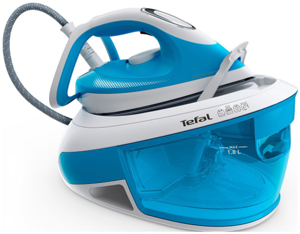 Tefal Парогенератор Express Airglide SV8002E0, белый, голубой - купить ...