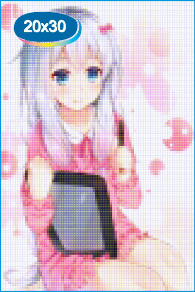 Алмазная мозаика девушки, люди, аниме 20х30 см Алмазная Фея AF-3914 ...