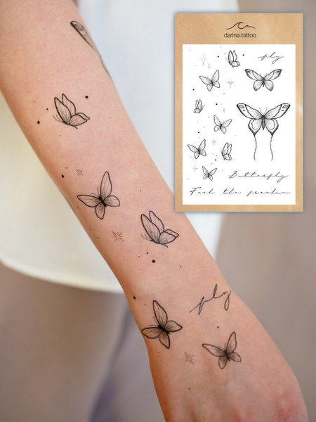 Идеи на тему «Бабочки» () в г | татуировки, эскиз тату, татуировка в виде бабочки