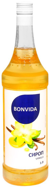 Сироп BONVIDA со вкусом Ваниль, 1 л - купить с доставкой по выгодным ...