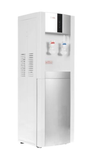 Кулер для воды AEL LС-AEL-47b white/silver с с холодильником_2523 озон ...