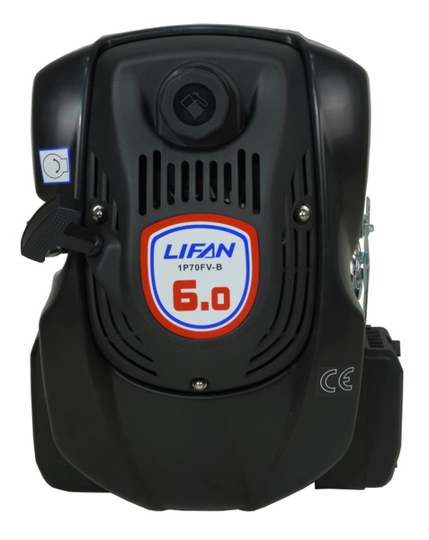 Двигатель бензиновый Lifan 1P70FV-B D25 (6л.с., 173куб. см, вал 25мм ...