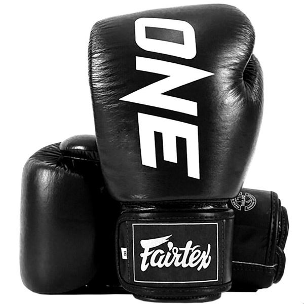 Боксерские перчатки Fairtex One ChampionShip черные 16 унций купить на ...