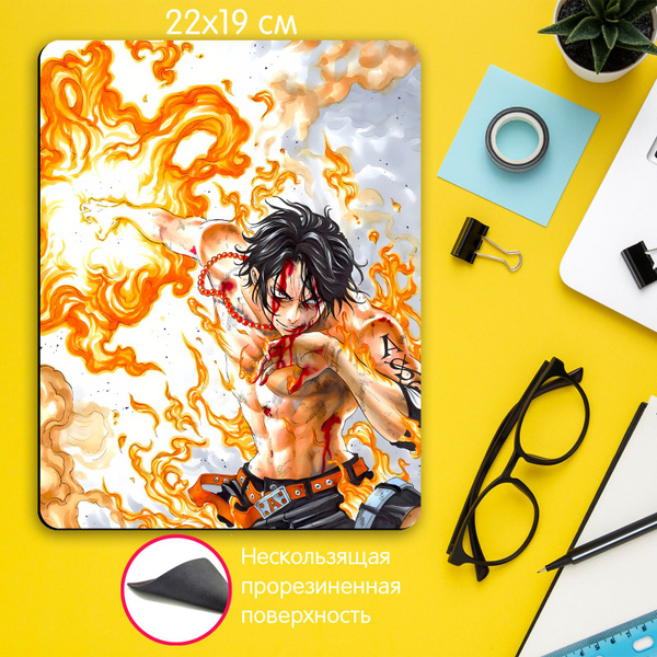 Игровой коврик для мыши аниме Ван Пис One Piece - купить с доставкой по ...