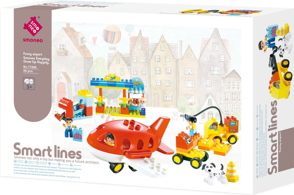 Конструктор Smoneo Аэропорт, 88 элементов, для девочки, 53839 - купить ...