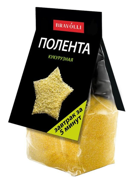 Bravolli Крупа Полента, 300 г - купить с доставкой по выгодным ценам в ...