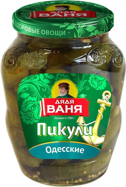 Огурцы Дядя Ваня Пикули Одесские 350г купить на OZON по низкой цене ...
