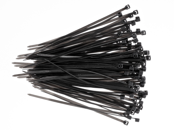Хомут пластиковый стяжка нейлоновая 2.5 X 100 мм TELECOM цвет чёрный ...