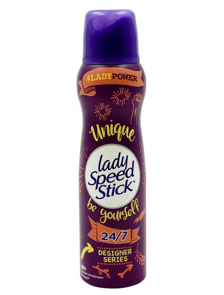 Lady Speed Stick Антиперспирант-дезодорант спрей Unique Be Yourself ...