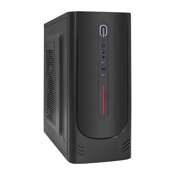 Корпус Miditower ExeGate XP-340U-XP500 (ATX, XP500 с вент. 12см, 1*USB+ ...