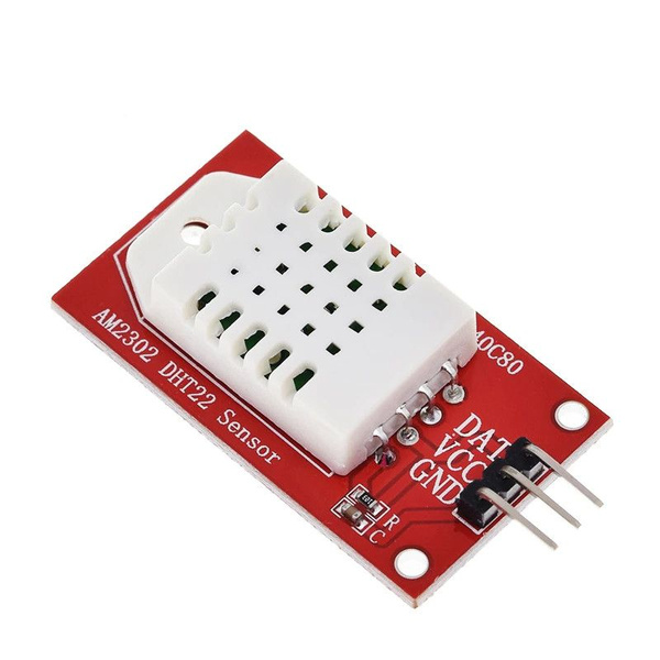 Модуль датчика температуры и влажности DHT22 для Arduino. Цифровой ...