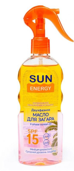 Elfa Pharm Двухфазное масло для загара SPF 15, 200 мл - купить с ...