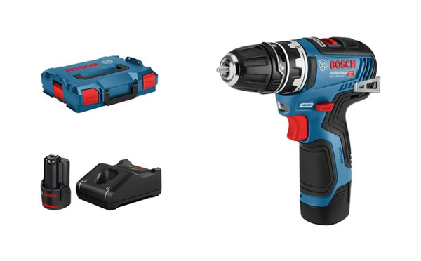 Дрель-шуруповерт Bosch GSR 12V-35 FC, От аккумулятора - купить по ...