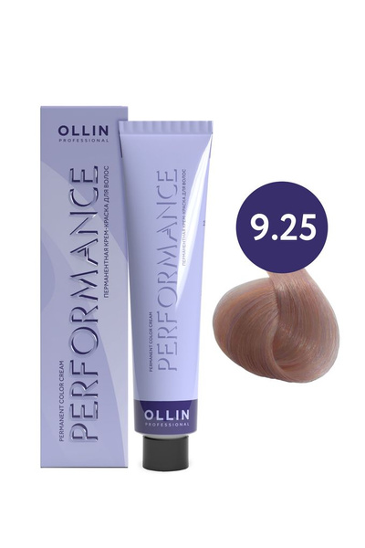 Ollin Performance крем-краска для волос 9/25 блондин фиолетово ...