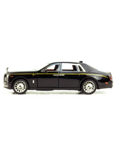 Масштабная модель XLG Rolls-Royce Phantom черный 20см. / Роллс Ройс ...