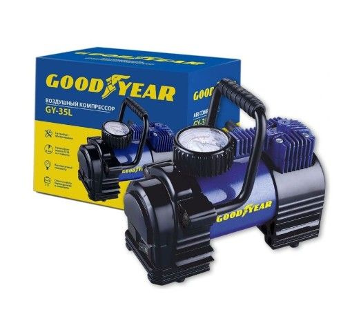 Компрессор автомобильный Goodyear GY-35L 1107806 для шин по низкой цене ...