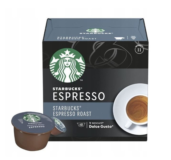 Капсулы для кофе Starbucks Dolce Gusto ESPRESSO ROAST (12 капсул ...
