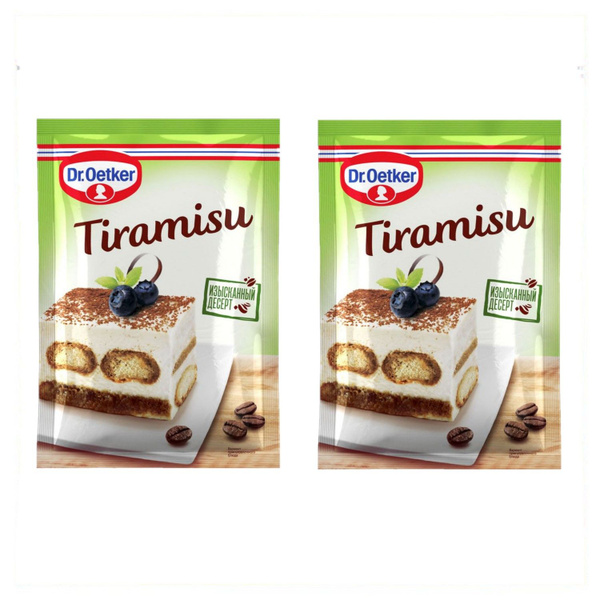 Крем Dr.Oetker Тирамису, 64 г - купить с доставкой по выгодным ценам в ...