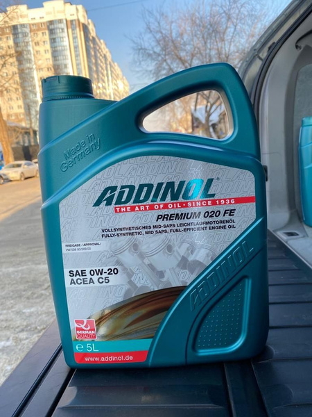 Моторное масло ADDINOL Premium 0W-20 Синтетическое - купить в интернет ...