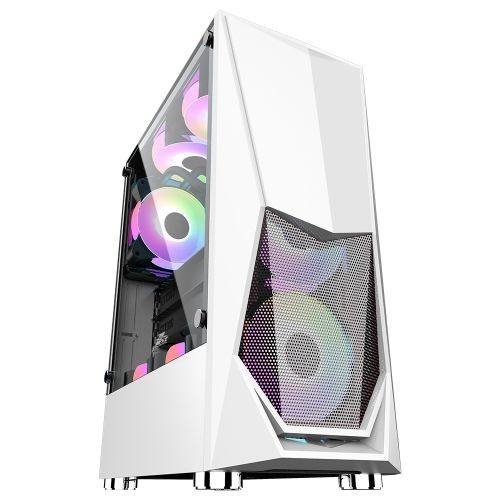1stPlayer Компьютерный корпус Корпус DK-3 WHITE / ATX, tempered glass ...