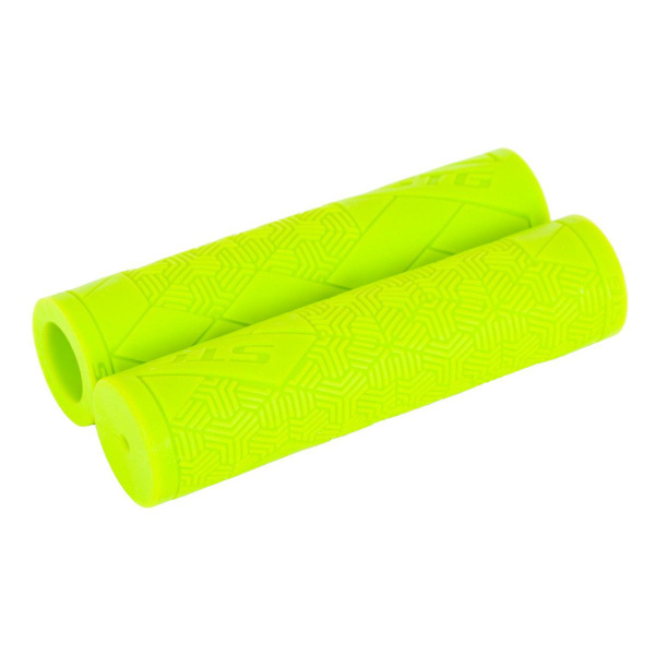 Грипсы (ручки на руль велосипеда) STG Base, 126 мм, зеленый - купить с ...