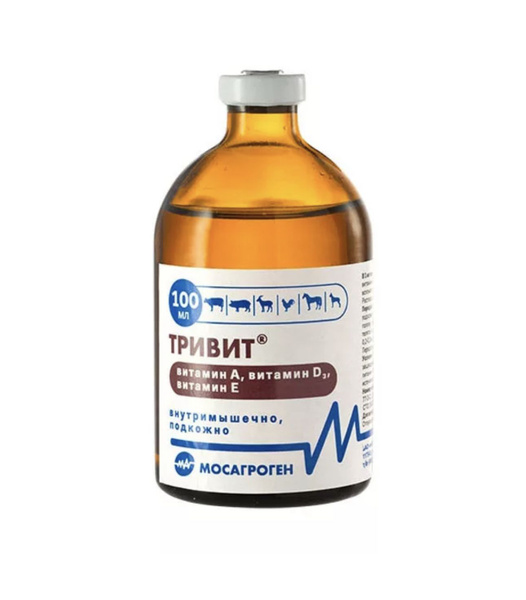 Тривит для инъекций, фл. 100 мл - купить с доставкой по выгодным ценам ...